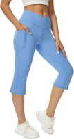Women Flare Leggings with Pockets-Crossover High Waisted Bootcut Yoga Pants-Tummy Control Bell Bottom Leggings