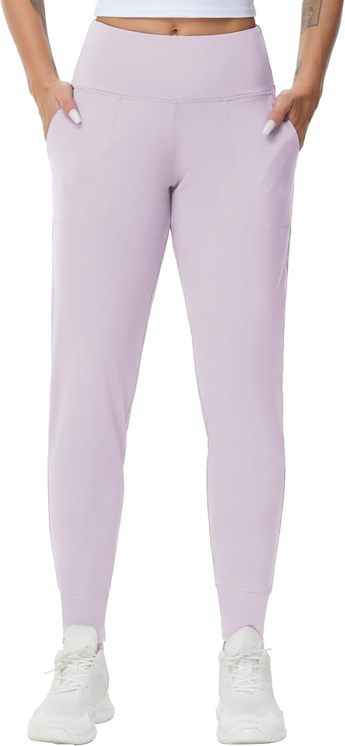 Womens Joggers Pants Lightweight Athletic Leggings Tapered Lounge Pants for Workout, Yoga, Running