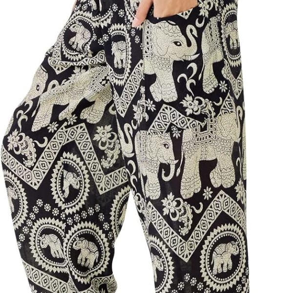 Boho Pants for Women - Hippie Harem Pants Women - Women Yoga Pants – Comfy Bohemian Flowy Hippie Clothes