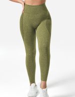 Women Seamless Workout Leggings Gym High Waist Yoga Pants