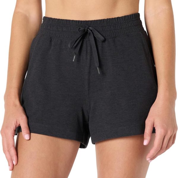 Womens Athletic Soft Performance Lightweight Stretch Workout Gym Sweat Shorts