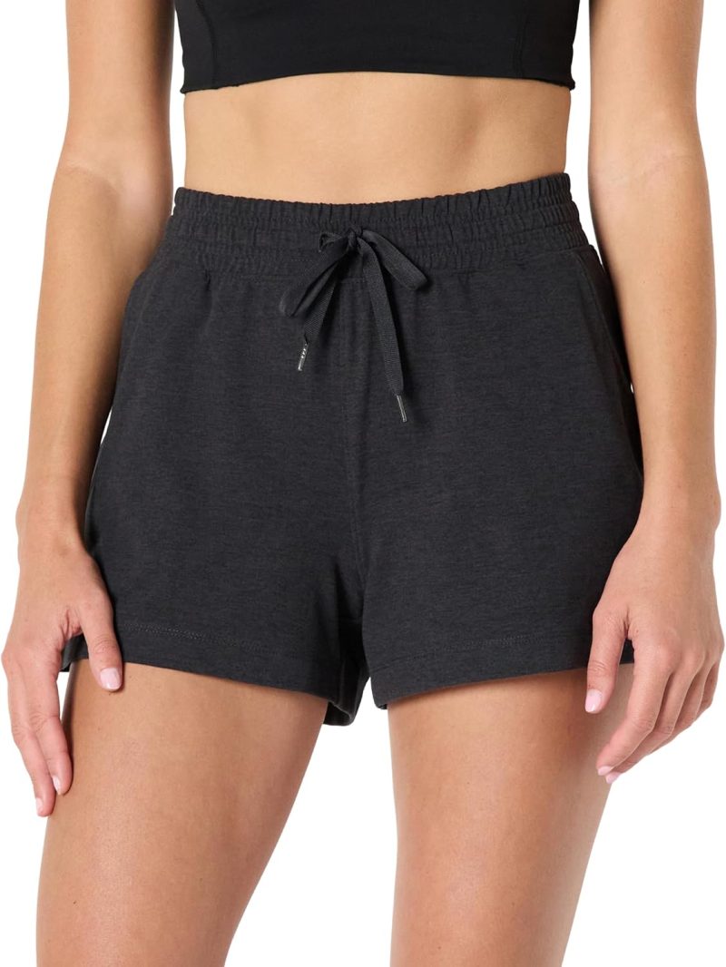 Womens Athletic Soft Performance Lightweight Stretch Workout Gym Sweat Shorts