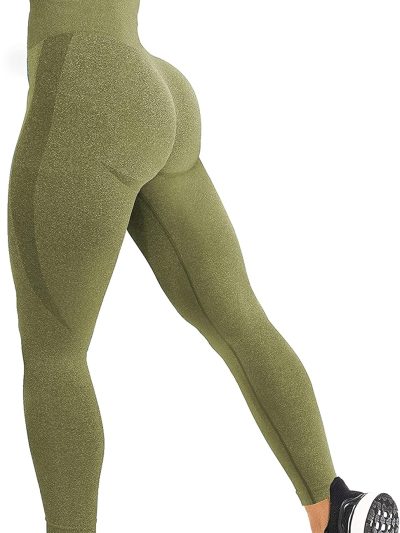 Women Seamless Workout Leggings Gym High Waist Yoga Pants