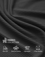 Ribbed Flare Yoga Pants for Women High Waisted Bell Bottom Leggings Tummy Control Petite/Regular/Tall