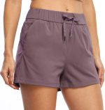 Womens Shorts Hiking Athletic Shorts Yoga Lounge Active Workout Running Shorts Comfy Casual with Pockets 2.5"